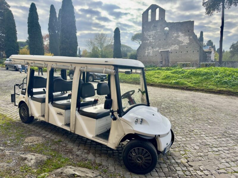 Rome: Private Golf Cart Tour of Appian Way & Catacombs - An Introduction to the Tour Experience