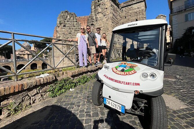 Rome Private Golf Cart tour of Catacomb and Ancient Appian Way - Authentic Traveler Experiences