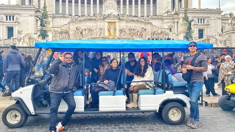 Rome: Private Golf Cart Tour with Local Guide and Gelato - Practical Tips for Travelers