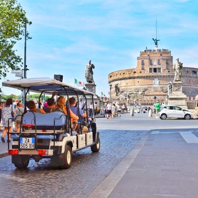 Rome: Private Golf Cart Tour with Local Guide and Gelato - FAQ