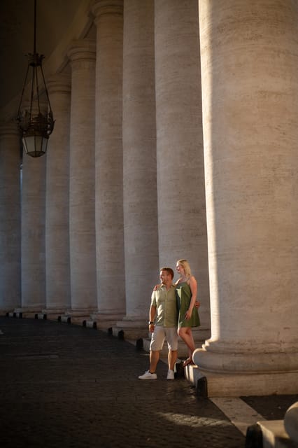 Rome Private Photoshoot of the Vaticano & Castel SantAngelo - Inclusions and Additional Options