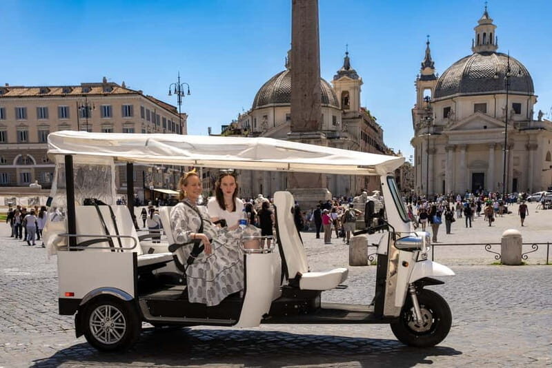 Rome: Private Tuk Tuk Tour in Rome's City Center - Key Points