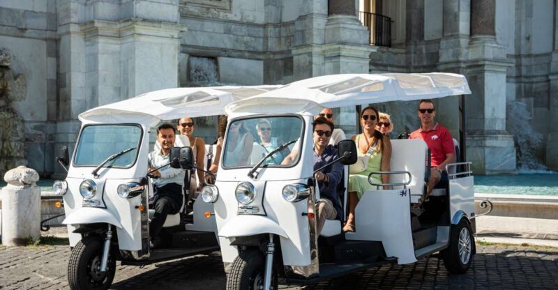 Rome: Private Tuk Tuk Tour with Hotel Pickup and Prosecco - Key Points
