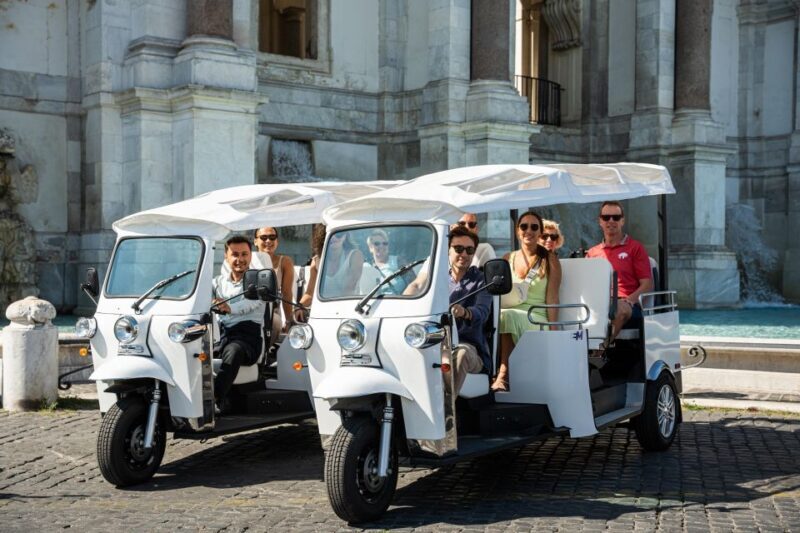 Rome: Private Tuk Tuk Tour with Hotel Pickup and Prosecco - A Close Look at the Tour Itinerary