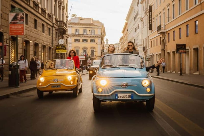 Rome: Private Vintage Cabrio Tour Inspired by La Dolce Vita - A Well-Curated Itinerary