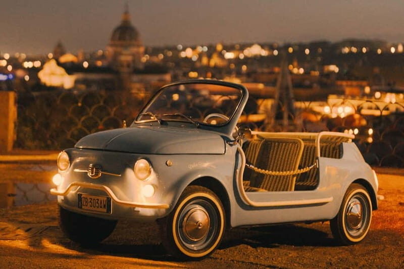 Rome: Private Vintage Cabrio Tour Inspired by La Dolce Vita - What to Expect During the Ride