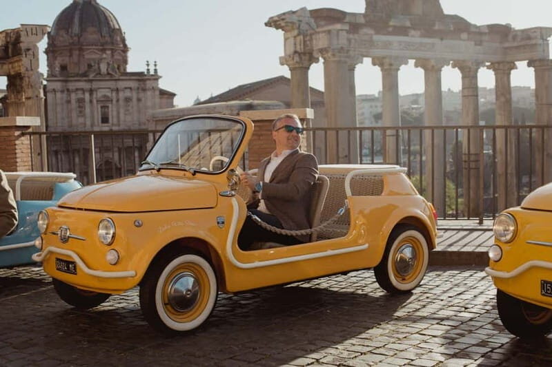Rome: Private Vintage Cabrio Tour Inspired by La Dolce Vita - What Past Travelers Say