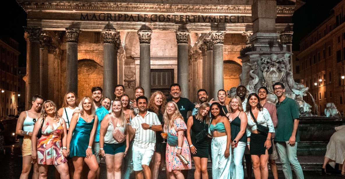 Rome: Pub Crawl and Ultimate Party With Open Bar and Pizza - Included Features