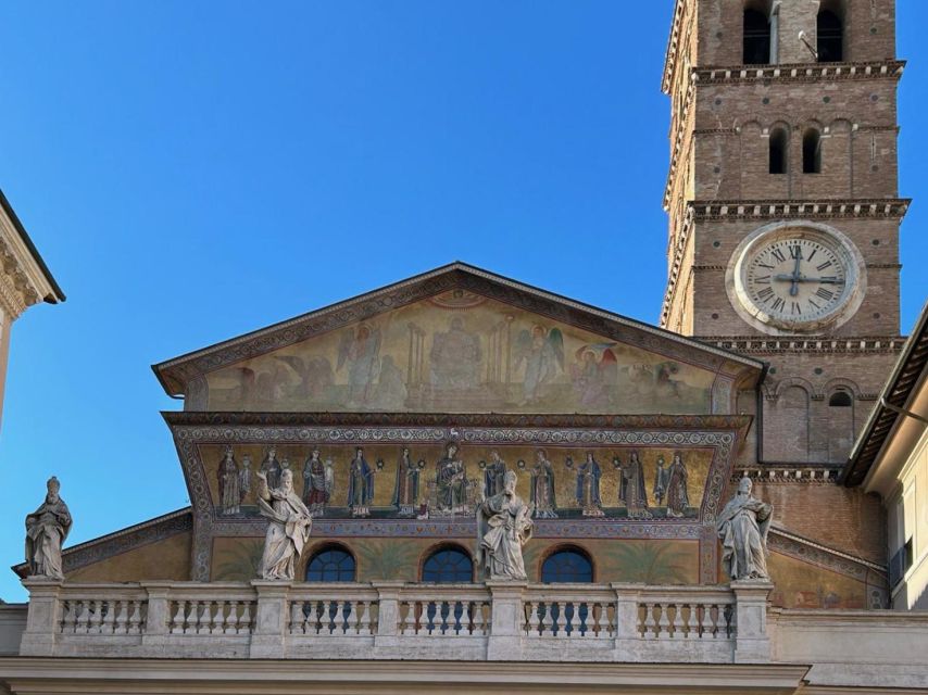 Rome: Religious Life Trastevere 3-Hour Walking Tour - Itinerary Highlights