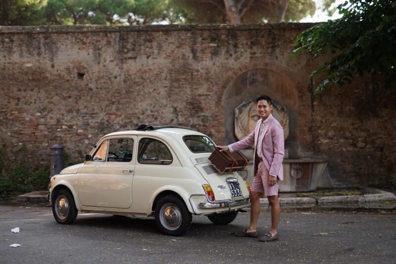Rome: Retro Fiat500 Car Tour with Professional Photos - Authenticity and Unique Points
