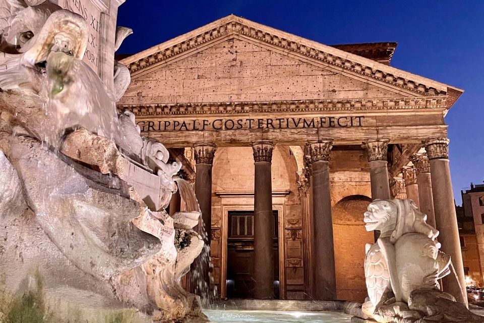 Rome: Rome at Night Evening Historical Walking Tour - Detailed Itinerary