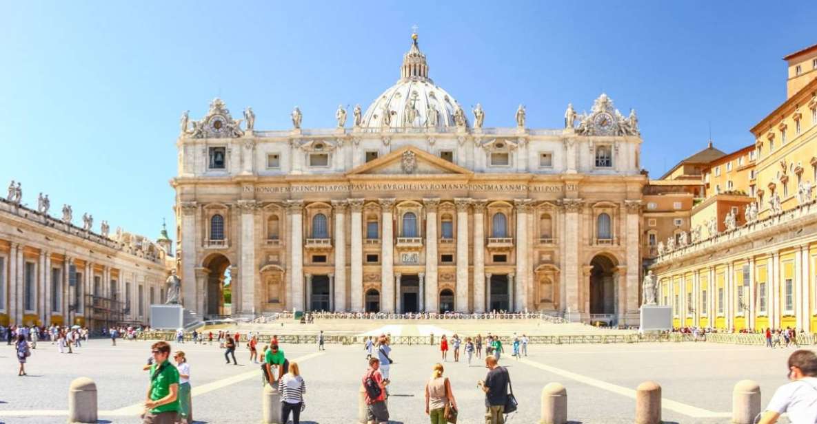 Rome: Saint Peters Basilica Guided Tour - Key Points