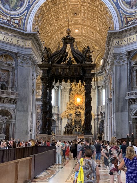 Rome: Saint Peters Basilica Guided Tour - Customer Reviews and Ratings