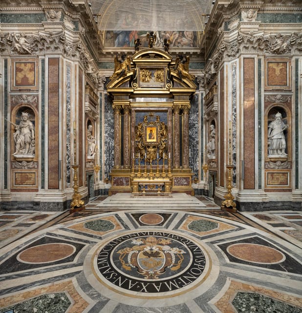 Rome: Santa Maria Maggiore Upper Areas Skip-the-Line Ticket - Marveling at the Medieval Mosaics