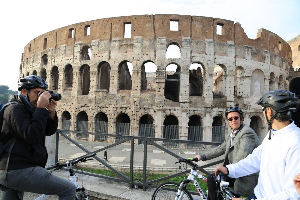 Rome: Small Group Guided Bike Tour - Inclusions