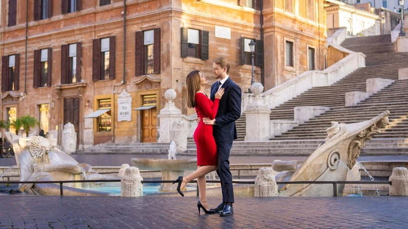 Rome: Spanish Steps & Hidden Gems Private Photoshoot - The Photos and Delivery Process