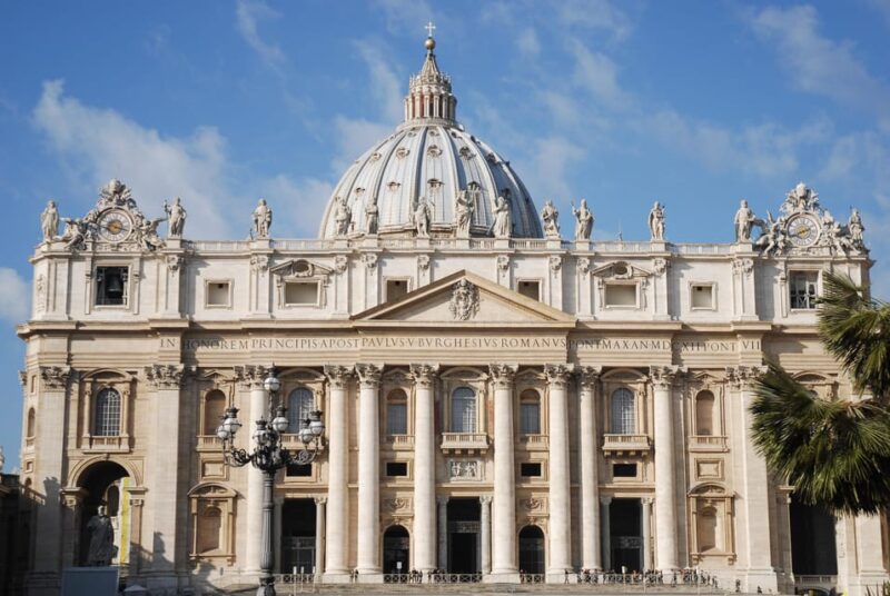 Rome: St. Peter’S Basilica Audio Guide With Dome Climb - Key Points