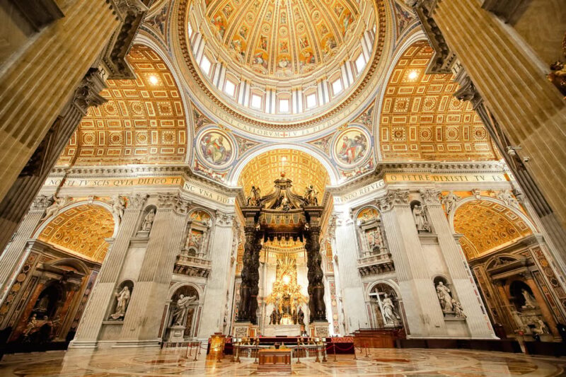 Rome: St Peters Basilica & Crypts Tour With Optional Dome - Inclusions and Exclusions