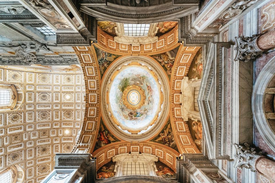 Rome: St. Peters Basilica, Papal Tombs, and Dome Climb Tour - Climb to the Dome of St. Peters Basilica