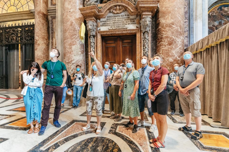 Rome: St. Peters Basilica, Papal Tombs, and Dome Climb Tour - Tour Inclusions