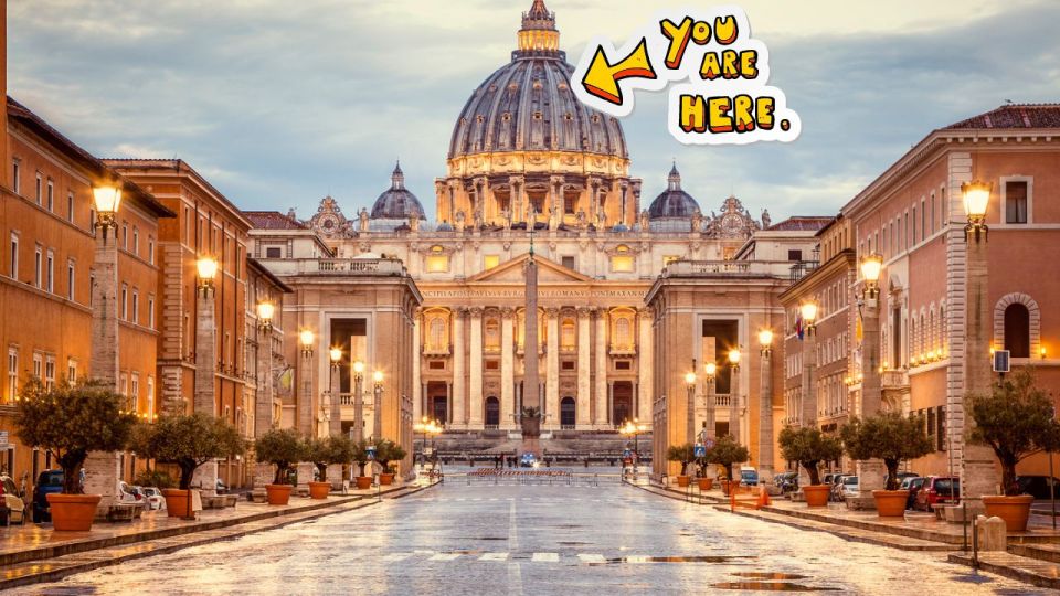 Rome: St. Peters Dome Climb, Basilica and Vatacombs Tour - Key Points