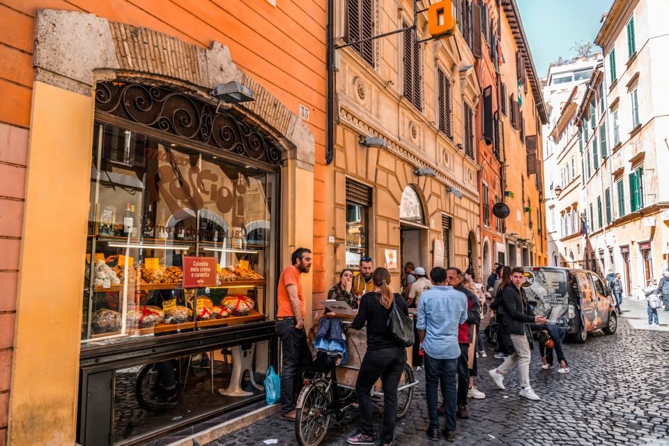 Rome: Street Food Tour With Pizza, Tiramisu, and Coffee - Small Group Benefits