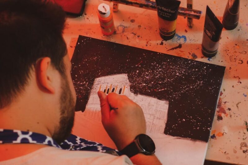 Rome: Tipsy Painting Class with Fine Wine and Arts - Key Points