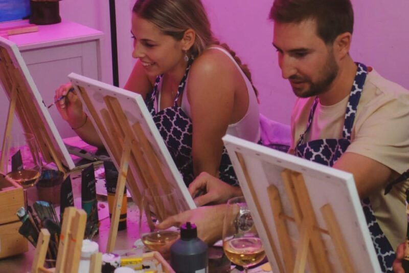Rome: Tipsy Painting Class with Fine Wine and Arts - Practical Details