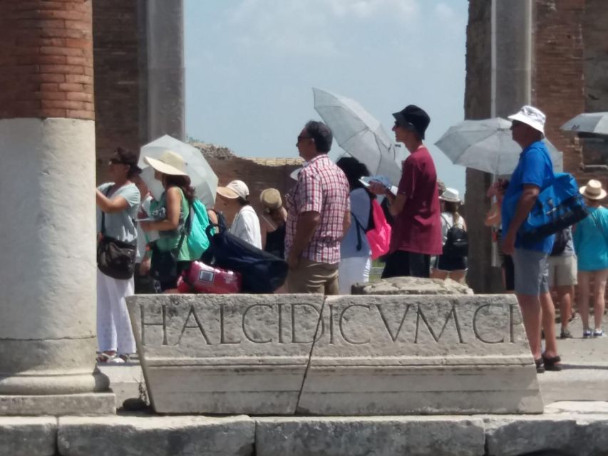 Rome to Pompeii and Royal Palace of Caserta Private Tour - Cancellation Policy