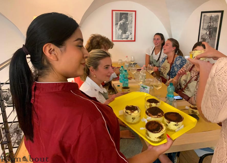 Rome: Traditional Pasta and Tiramisu Cooking Class - What to Expect During the Class