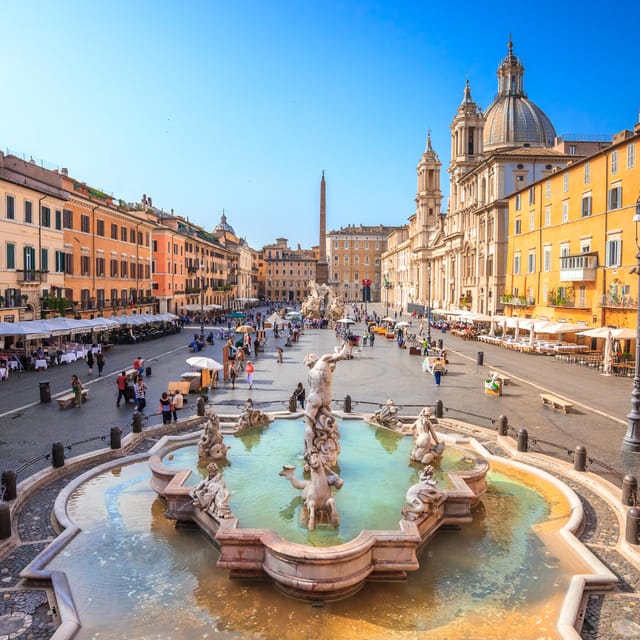 Rome: Trevi Fountain Navona Pantheon Walking Tour in English - Itinerary Highlights