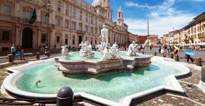 Rome: Trevi Fountain Navona Pantheon Walking Tour in English - Frequently Asked Questions