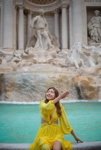 Rome Trevi Fountain Private Photoshoot With Quick Delivery - Convenient Pickup and Delivery
