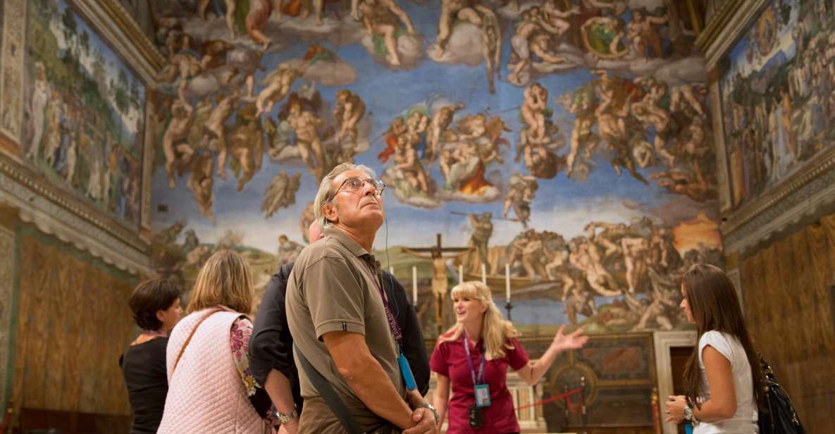 Rome: Vatican Museums, Sistine Chapel & Basilica Guided Tour - Key Points