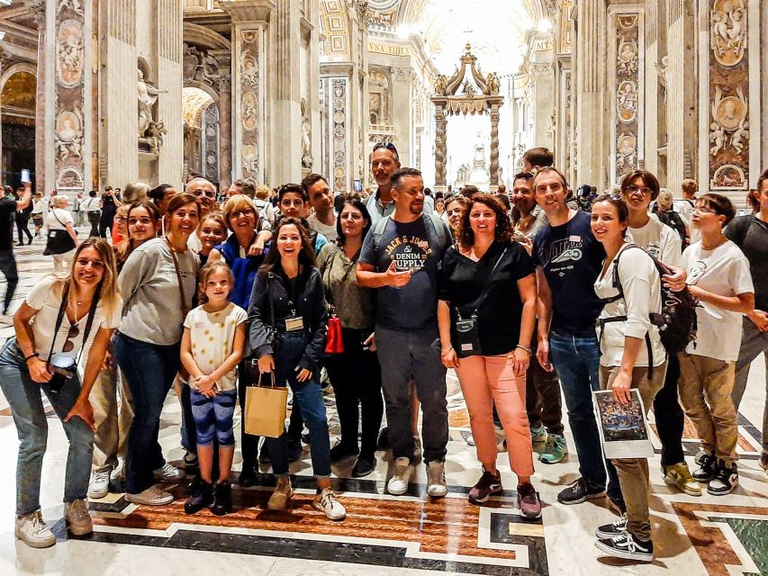 Rome: Vatican Museums, Sistine Chapel & Basilica Tour - Marveling at the Sistine Chapel