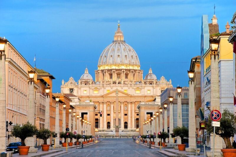 Rome: Vatican Museums Sistine Chapel St Peters Basilica Tour - Key Points