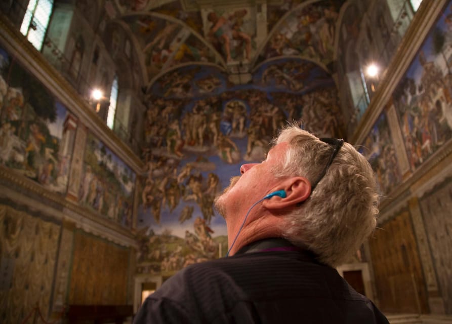 Rome: Vatican & Sistine Chapel Ticket With Audio Guide - Key Points
