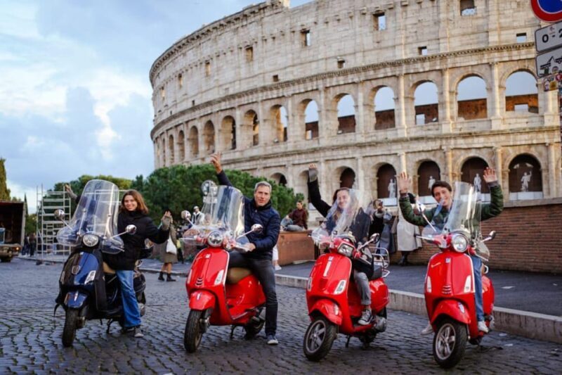 Rome: Vespa Adventure with Pick Up and Drop Off - The Experience’s Strengths
