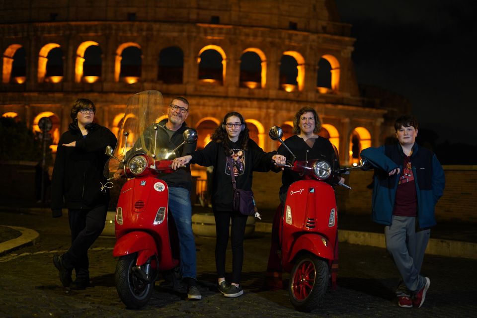 Rome: Vespa Scooter Night Tour With Pro Photographer - What to Expect on the Tour