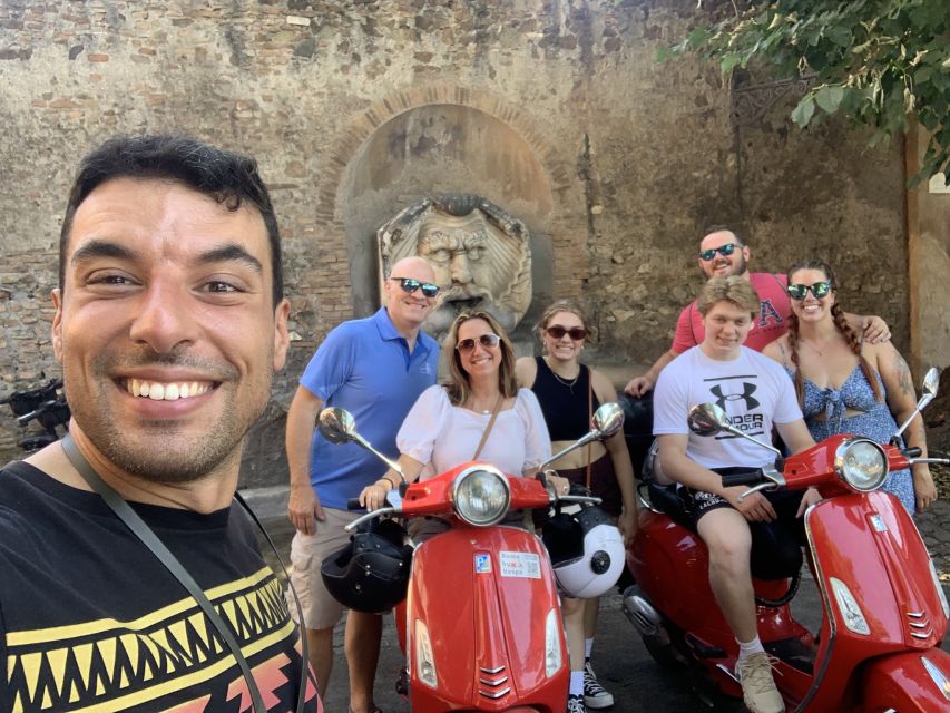 Rome: Vespa Tour With Local Guide - Included Essentials for Tour