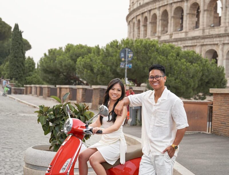 Rome: Vespa Tour with Professional Photoshoot - Key Points