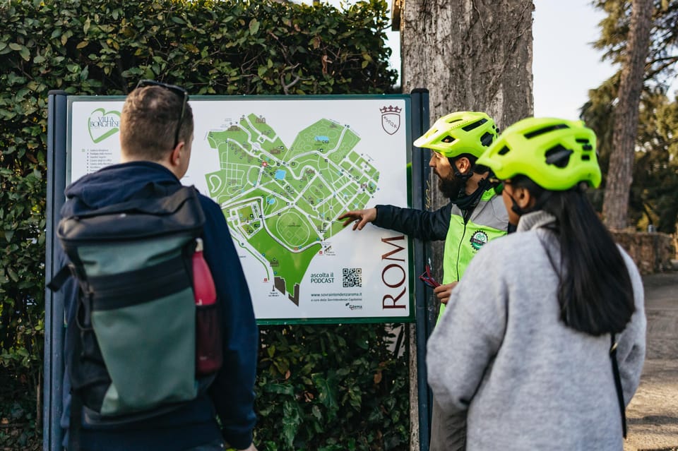 Rome: Villa Borghese, Villa Ada, and Coppedè E-Bike Tour - Ask Away