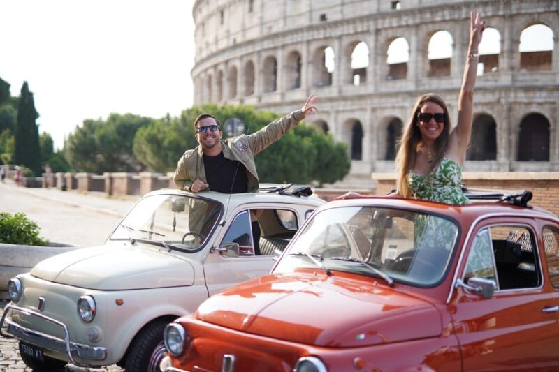 Rome: Vintage Car Tour with Professional Photographer - The Itinerary: What You’ll See and Do
