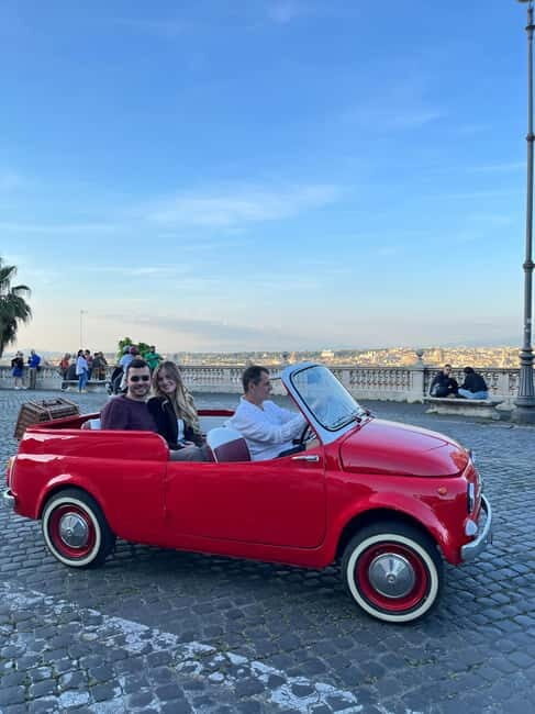 Rome: Vintage Fiat 500 Cabriolet Private City Tour - What’s Included & What’s Not