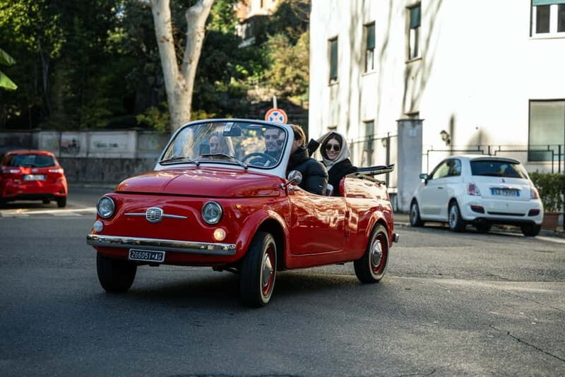 Rome: Vintage Fiat 500 Cabriolet Private City Tour - Authentic Feedback from Travelers