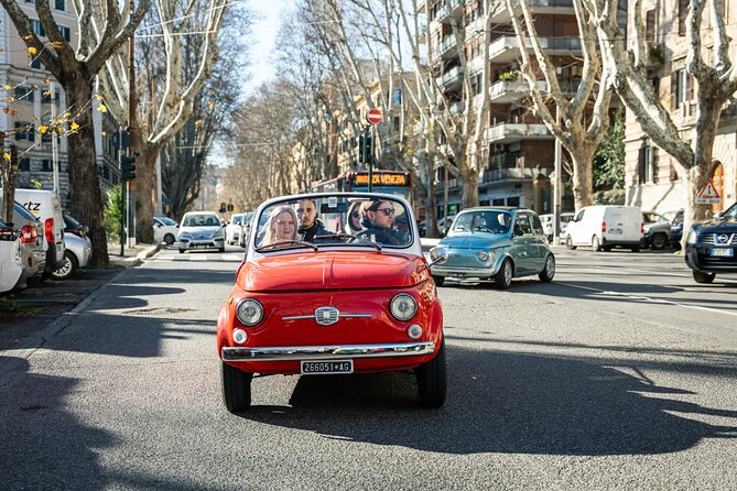 Rome Vintage Fiat 500 Cabriolet Self-Drive Tour - Licensing and Permits