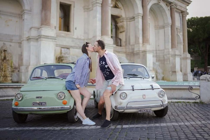 Rome: Vintage Fiat 500 Car Tour with Photographer - The Experience of Cruising Rome in a Fiat