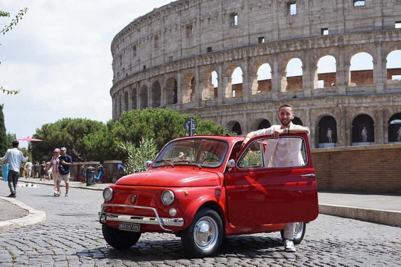 Rome: Vintage Fiat 500 Car Tour with Photographer - FAQs