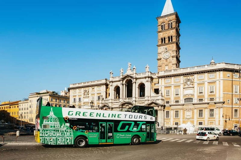 Rome:Hop-On Hop-Off Panoramic Open Bus Ticket 3 Circuits x 1 - An In-Depth Look at the Tour