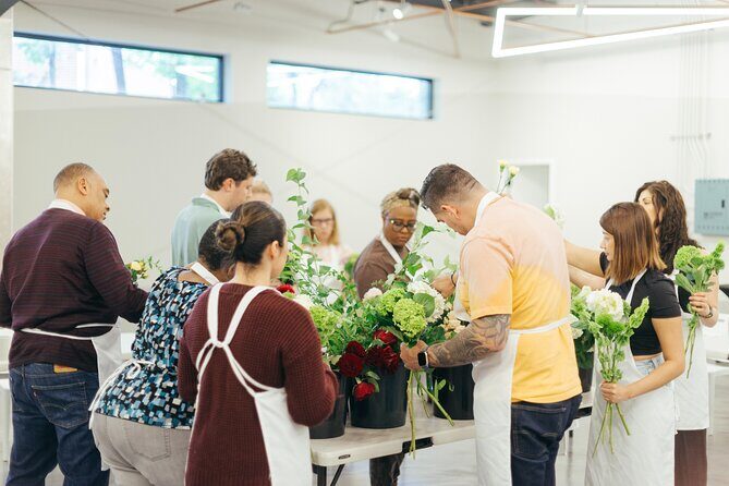 Rooftop Flower Arranging Workshop With Skyline Views - The Sum Up